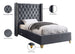 Barolo Velvet Bed - Furniture Depot