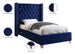 Barolo Velvet Bed - Furniture Depot