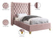 Barolo Velvet Bed - Furniture Depot