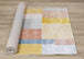 Belle Yellow Orange Blue Colour Blocks Rug - Furniture Depot