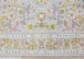 Belle Cream Yellow Blue Classic Border Rug - Furniture Depot