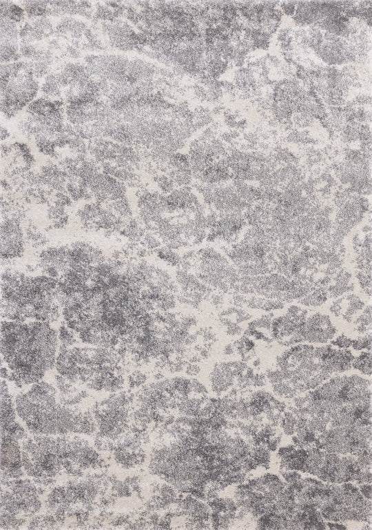 Breeze Grey Cream Serene Texture Rug - Furniture Depot