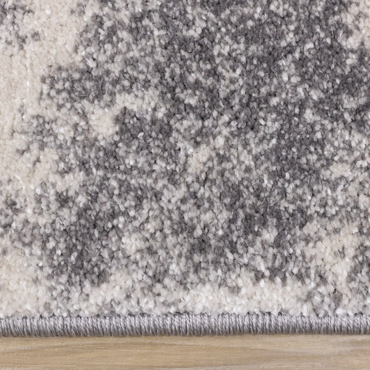 Breeze Grey Cream Serene Texture Rug - Furniture Depot