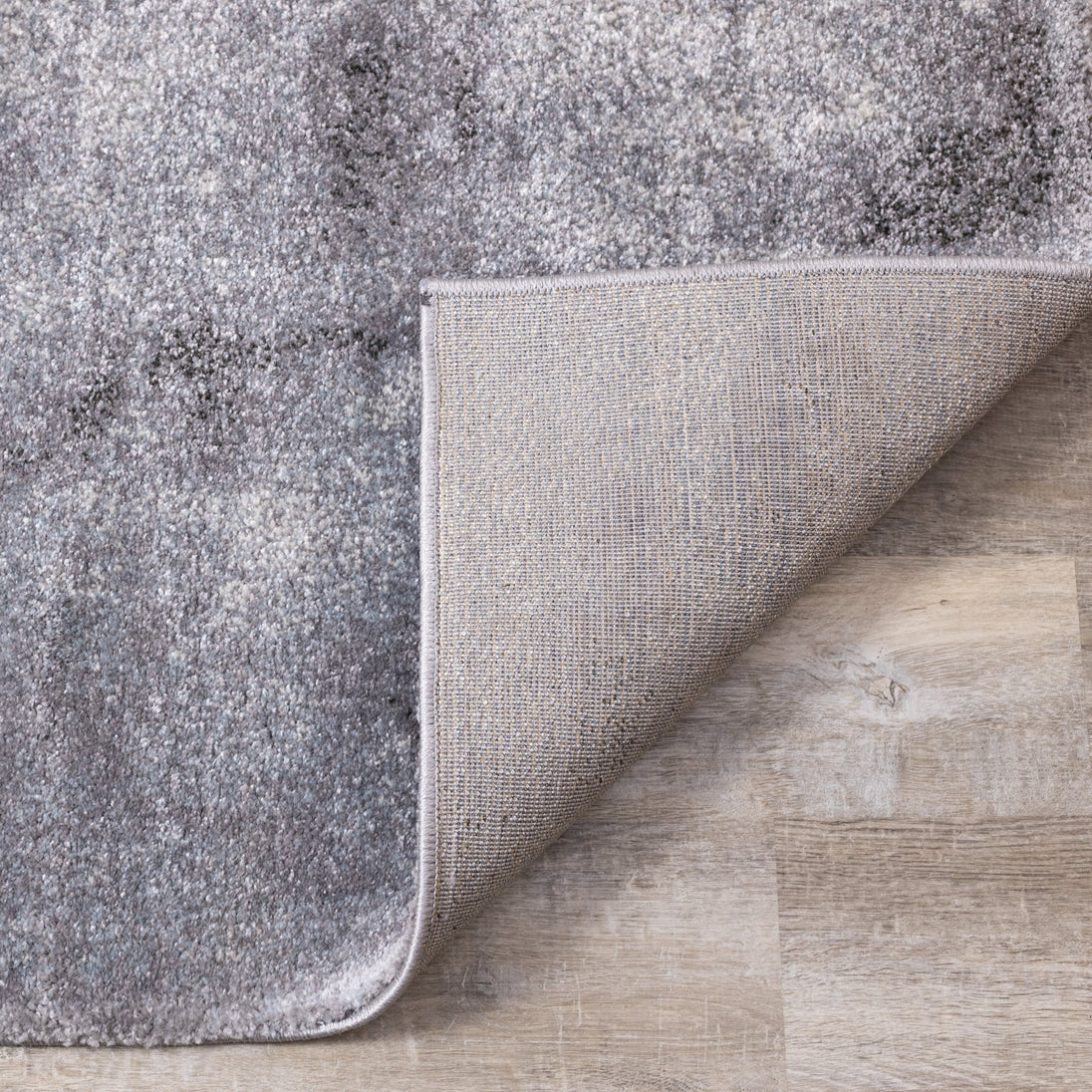 Breeze Grey Cream Blue Distressed Rug - Furniture Depot