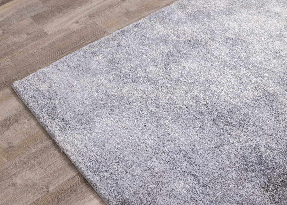 Breeze Grey Cream Blue Distressed Rug - Furniture Depot