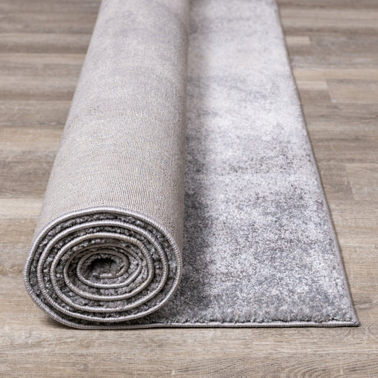 Breeze Grey Cream Blue Distressed Rug - Furniture Depot