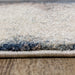 Breeze Cream Blue Brown Urban Rift Rug - Furniture Depot