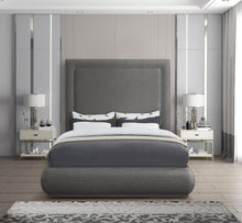 Load image into Gallery viewer, Brooke Linen Fabric Bed - Furniture Depot