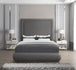 Brooke Linen Fabric Bed - Furniture Depot