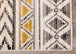 Calabar Cream Grey Yellow Tribal Rug - Furniture Depot