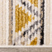 Calabar Cream Grey Yellow Tribal Rug - Furniture Depot