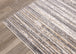 Calabar Grey Beige White Banded Blend Rug - Furniture Depot