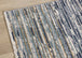 Calabar Blue White Grey Banded Blend Rug - Furniture Depot