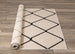 Calabar Cream Grey Lattice Rug - Furniture Depot