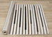 Calabar Cream Grey Beige Piano Key Pattern Rug - Furniture Depot