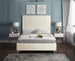 Candace Velvet Bed - Furniture Depot