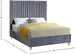 Candace Velvet Bed - Furniture Depot