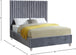 Candace Velvet Bed - Furniture Depot