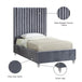 Candace Velvet Bed - Furniture Depot