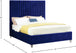 Candace Velvet Bed - Furniture Depot