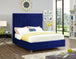 Candace Velvet Bed - Furniture Depot