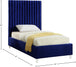 Candace Velvet Bed - Furniture Depot