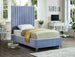 Candace Velvet Bed - Furniture Depot