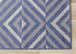 Canopy Blue Grey Geometric Rug - Furniture Depot