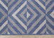 Canopy Blue Grey Geometric Rug - Furniture Depot