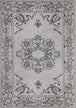 Canopy Grey Black Traditional Rug - Furniture Depot