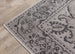 Canopy Grey Black Traditional Rug - Furniture Depot