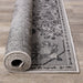 Canopy Grey Black Traditional Rug - Furniture Depot