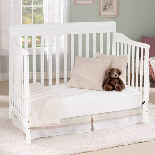 Shara 4-in-1 Crib - White - Furniture Depot (5996467585197)