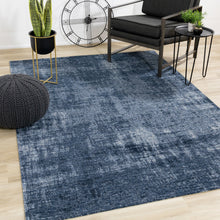 Load image into Gallery viewer, Cathedral Deep Blue Tree Bark Rug - Furniture Depot