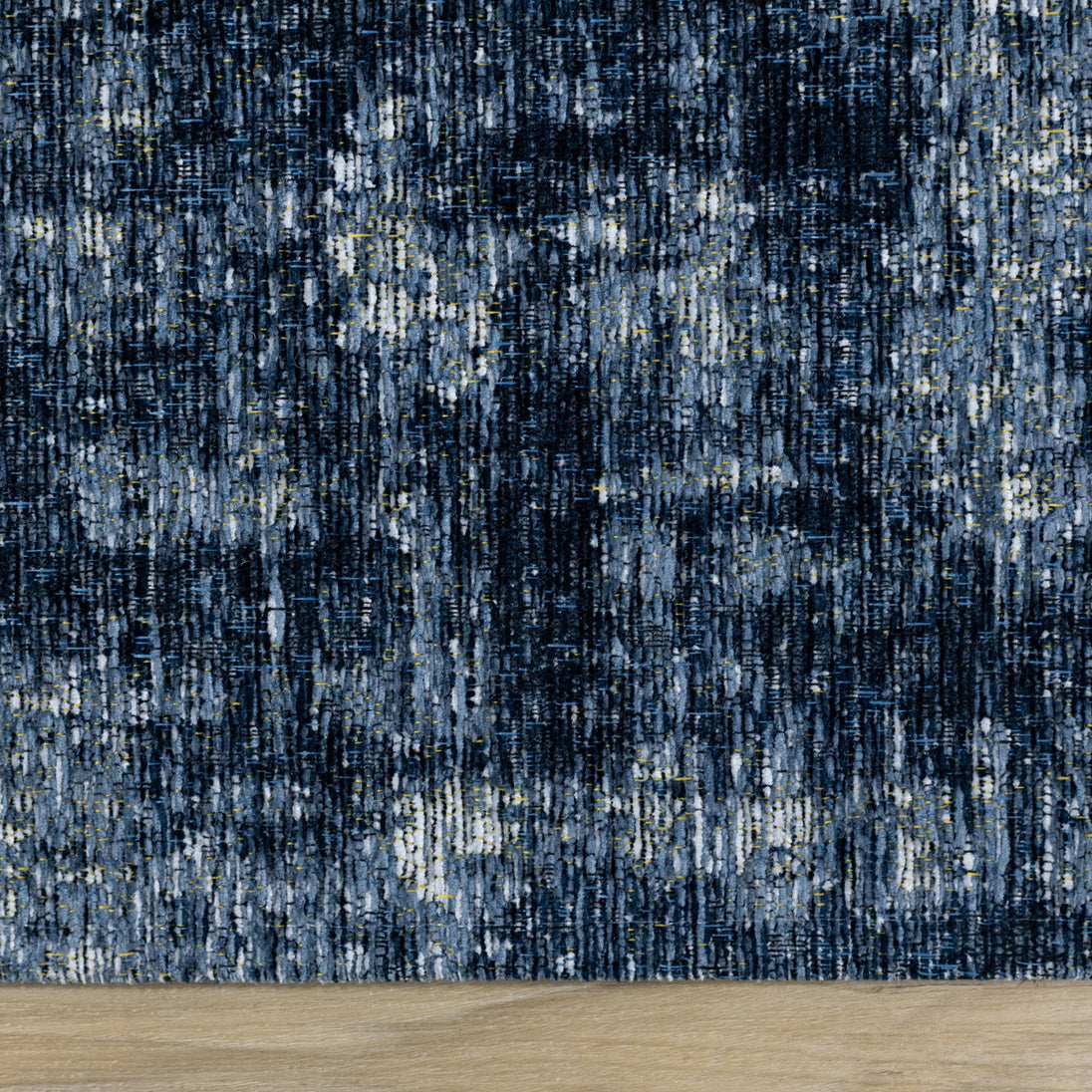 Cathedral Deep Blue Tree Bark Rug - Furniture Depot