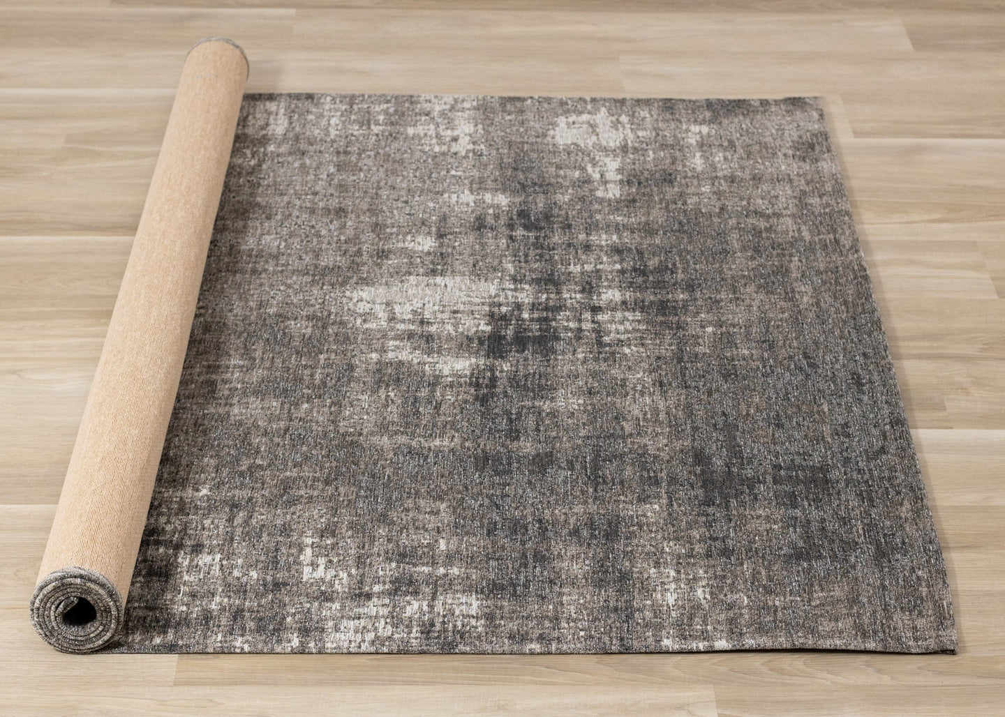 Cathedral Grey Tree Bark Rug - Furniture Depot