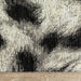 Cathedral Grey Black Leopard Print Rug - Furniture Depot