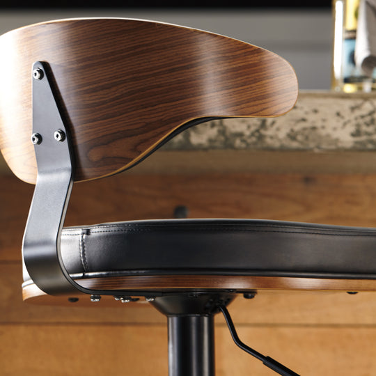 Bellatier Tall UPH Swivel Barstool(1/CN) - Furniture Depot (6152153432237)