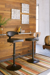 Bellatier Tall UPH Swivel Barstool(1/CN) - Furniture Depot (6152153432237)