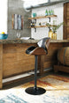 Bellatier Tall UPH Swivel Barstool(1/CN) - Furniture Depot (6152167293101)