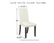 Kimonte Rectangular 5 pc Dining Room set - Furniture Depot