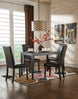 Kimonte Rectangular 5 pc Dining Room set - Furniture Depot
