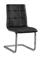 Load image into Gallery viewer, Madanere Dining Chair (set of 4) - Black/Chrome Finish - Furniture Depot (7777976779000)