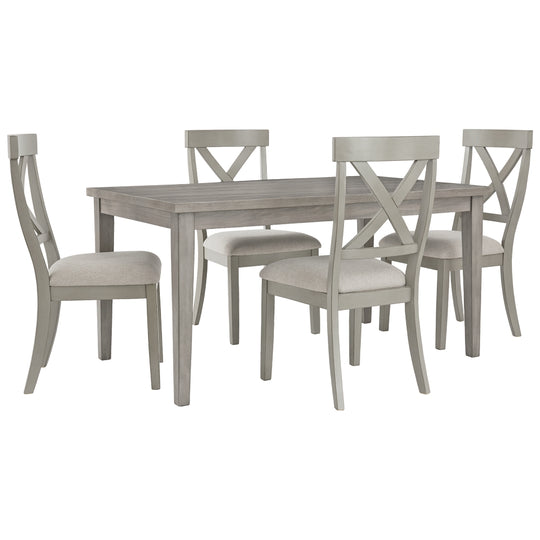 Parellen Rectangular Dining Room Table - Furniture Depot