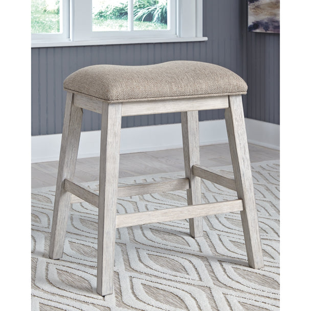 Skempton Upholstered Stool - Furniture Depot