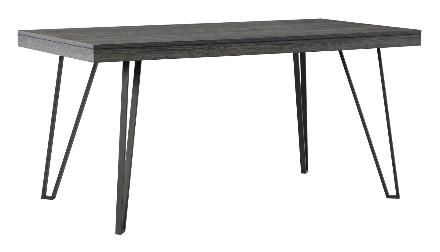 Strumford Dining Table - Charcoal/Black - Furniture Depot (7781136236792)