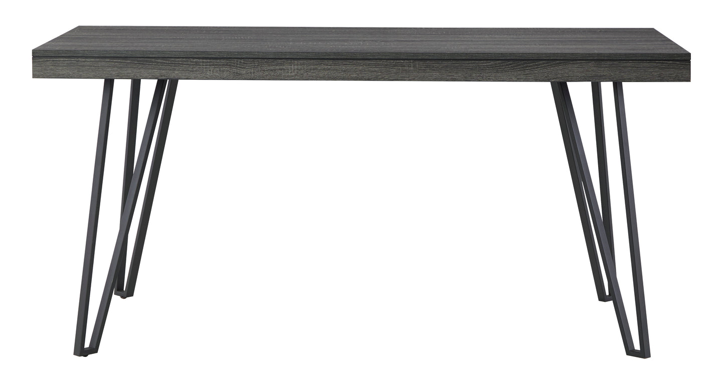 Strumford Dining Table - Charcoal/Black - Furniture Depot (7781136236792)