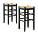 Mirimyn Bar Height Bar Stool(set of 2) - Black - Furniture Depot (7783535018232)