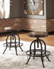 Valebeck Swivel Barstool (set of 2) - Furniture Depot (6183467352237)