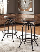 Load image into Gallery viewer, Valebeck Tall Swivel Barstool (set of 2) - Furniture Depot (6183592984749)